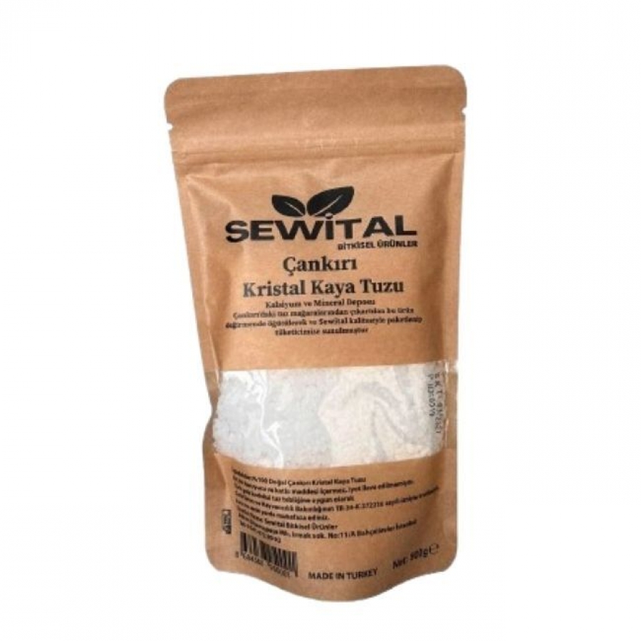 ÇANKIRI KRİSTAL KAYA TUZU KALIN 500 GR