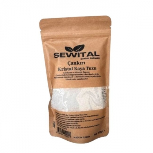 ÇANKIRI KRİSTAL KAYA TUZU KALIN 500 GR